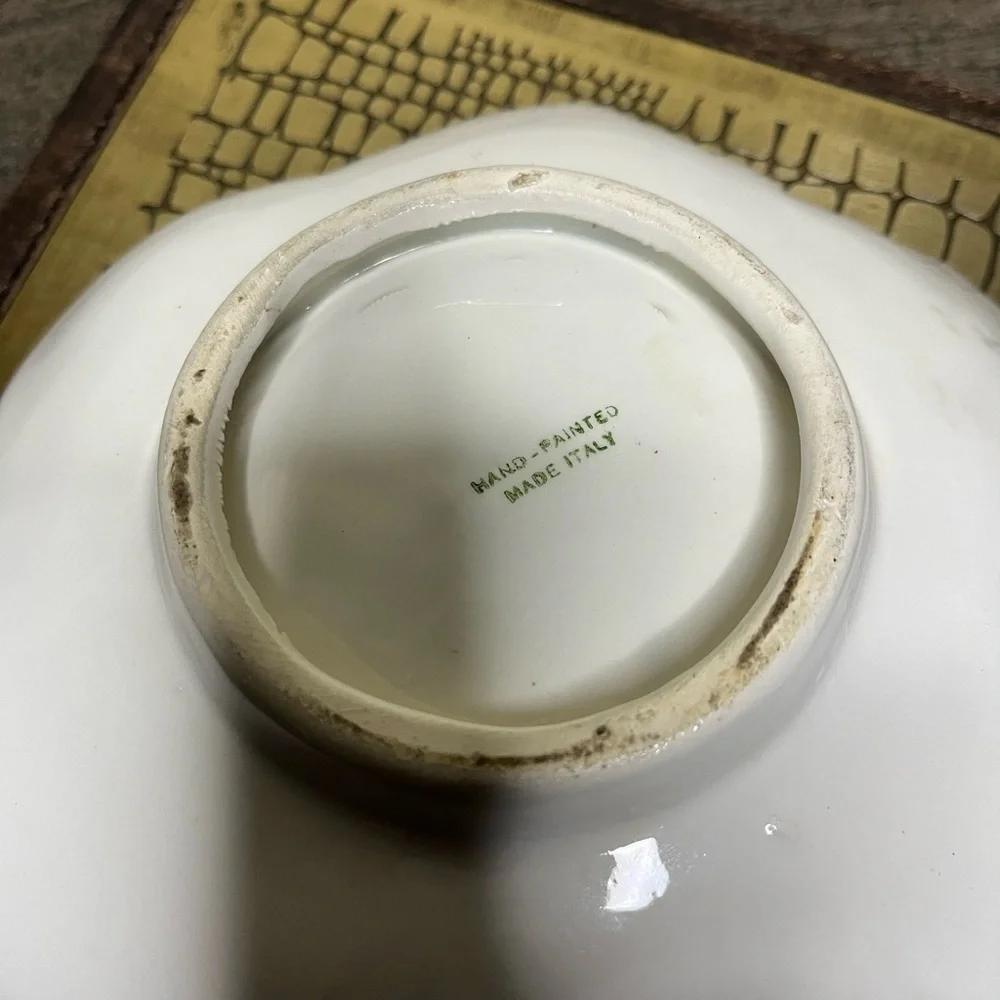 Majolica‎ Vintage Plate Trinket